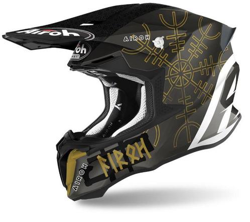Airoh crosshelm Twist 2.0 Sword Glans/matt, Motoren, Onderdelen | Overige, Nieuw, Verzenden