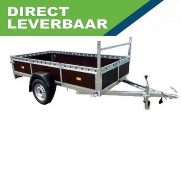 VDM Enkelas bakwagen 200x130 750Kg beschikbaar voor biedingen