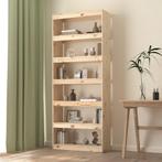 vidaXL Boekenkast/kamerscherm 80x30x199,5 cm massief, Huis en Inrichting, Verzenden, Nieuw, 50 tot 100 cm, 25 tot 50 cm