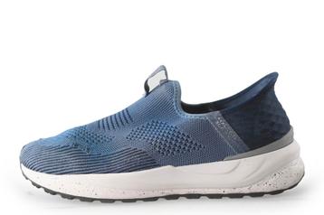 Skechers Instappers in maat 44 Blauw | 10% extra korting beschikbaar voor biedingen
