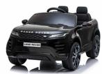 Kinderauto, RANGE ROVER EVOQUE, zwart, BT, FM radio RC Nieuw, Ophalen of Verzenden, Nieuw