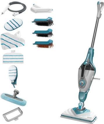 BLACK+DECKER 13-in-1 Steam-mop met SteaMitt Stoomreinigers beschikbaar voor biedingen