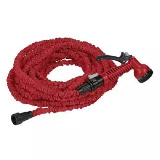 Flexibele tuinslang | Kreator | 15 meter (Incl. sproeikop), Tuin en Terras, Tuinslangen, Nieuw, Verzenden