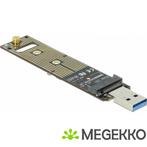 Delock 64069 converter voor M.2 NVMe PCIe SSD met USB 3.1, Computers en Software, Harde schijven, Verzenden, Nieuw, DeLock