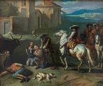 Giovanni Reder (1693 - dopo il 1764) - Scena di brigantaggio, Antiek en Kunst, Kunst | Schilderijen | Klassiek