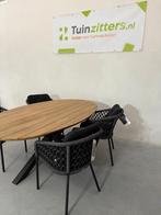 Hartman Hera/Stephanie 5-delige Diningset (speciale prijs), Tuin en Terras, 6 zitplaatsen, Teakhout, Nieuw, Ophalen of Verzenden