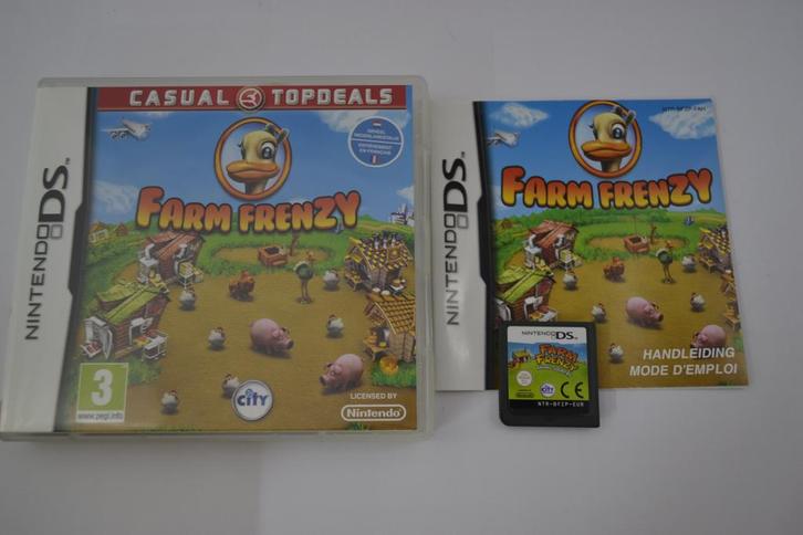Farm Frenzy (DS FAH), Spelcomputers en Games, Games | Nintendo 2DS en 3DS, 1 speler, Zo goed als nieuw, Verzenden