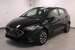 Ford 1.0 EcoBoost Hybride Titanium, Auto's, Ford, Gebruikt, Zwart, Handgeschakeld, Fiësta