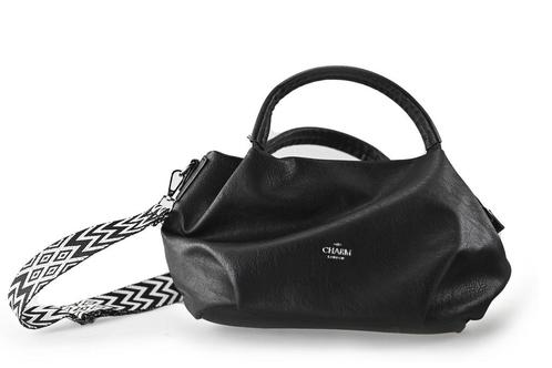 Charm London Tas Zwart | 10% extra korting, Sieraden, Tassen en Uiterlijk, Tassen | Damestassen, Zwart, Zo goed als nieuw, Verzenden
