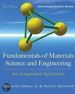 Fundamentals Of Materials Science And Engineer 9780470234631, Zo goed als nieuw, Verzenden