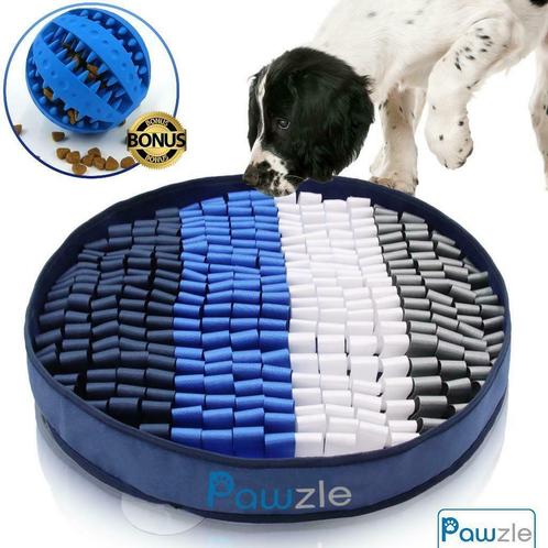 Pawzle Snuffelmat Anti Schrok voor Honden + Gratis Speelbal, Dieren en Toebehoren, Hondenvoerbakken en Drinkbakken, Nieuw, Anti-knoei