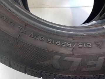 Bandenset 2 stuks 4-Seizoenen 215/55 R16 Hifly 2024 7.0MM / beschikbaar voor biedingen