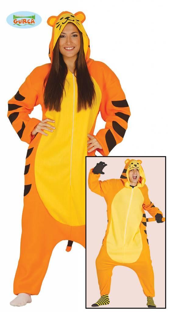 Tijger onesie verkleedpak, Kleding | Dames, Carnavalskleding en Feestkleding, Nieuw, Ophalen of Verzenden