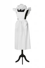 Schort + Muts Boerin wit, Ophalen of Verzenden, Nieuw