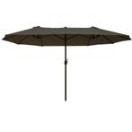 Tuinscherm - Sunshield - Handmatige Bediening - Grijs, Ophalen of Verzenden, Nieuw