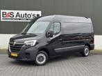 Renault Master T35 2.3 dCi 135 L2H2 Airco Navigatie Cruise L, Auto's, Renault, Zwart, Nieuw, Lease