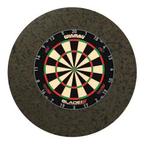 Design Dartbord achterwand - Black Smoke - ROND - 80cm, Ophalen of Verzenden, Nieuw