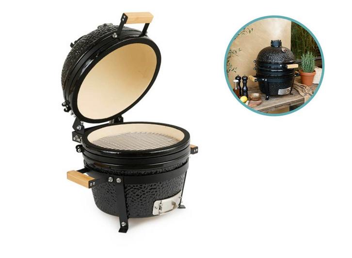 909 Outdoor Kamado BBQ - 15 inch Keramische barbecue - 33 cm, Tuin en Terras, Barbecue-accessoires, Nieuw, Verzenden