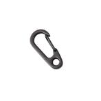 Mini karabijnhaak met oog - 30mm - Gun metal, Ophalen of Verzenden, Nieuw