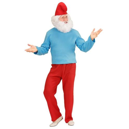 Smurf Kostuum Heren, Kleding | Heren, Carnavalskleding en Feestkleding, Nieuw, Verzenden