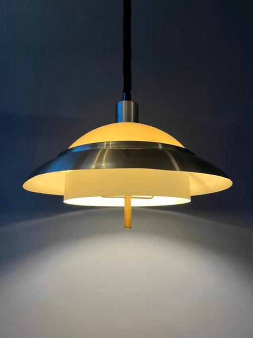 Vintage Dijkstra Space Age Pendant Lamp | Mid Century Light, Huis en Inrichting, Lampen | Hanglampen, Nieuw, Ophalen of Verzenden