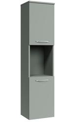 Badkamerkast Montreal 30 x 30 x 131 cm Mat Groen Kolomkast, Verzenden, Nieuw, (Half)hoge kast