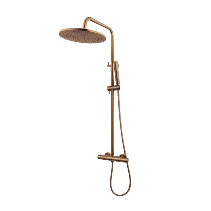 Opbouw Thermostatische Regendoucheset Wiesbaden Caral, Doe-het-zelf en Verbouw, Sanitair, Kraan, Nieuw, Ophalen of Verzenden