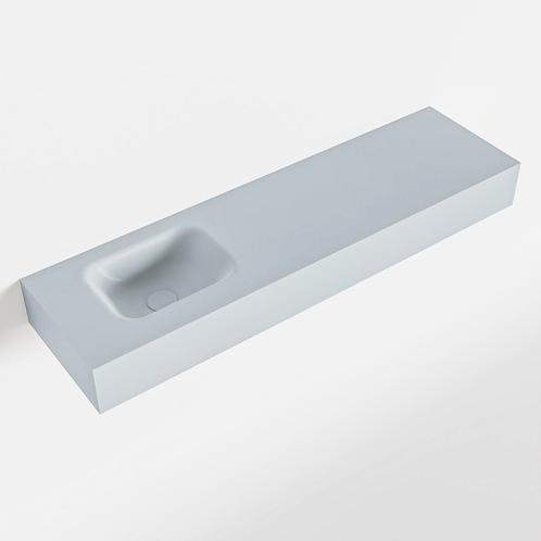 MONDIAZ LEX Clay vrijhangende solid surface wastafel 110cm., Doe-het-zelf en Verbouw, Sanitair, Overige typen, Nieuw, Ophalen of Verzenden
