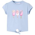 vidaXL Kindershirt 116 blauw, Verzenden, Nieuw