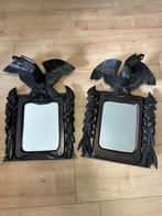 Black Forest mirror with Gorgeous Eagle - Wandspiegel (2) -