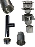 Flexibel rookkanaal 130 mm pakket T, Ophalen, Nieuw