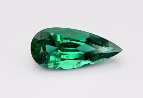 1 pcs Groen Smaragd - 9.62 ct - Gem research Swiss Lab (GRS), Sieraden, Tassen en Uiterlijk, Edelstenen