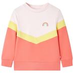 vidaXL Kindertrui 104 zachtroze, Verzenden, Nieuw