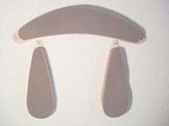 Guirlande droogschuim sec met 2 festoenen voor droog en, Hobby en Vrije tijd, Knutselen, Nieuw, Ophalen of Verzenden