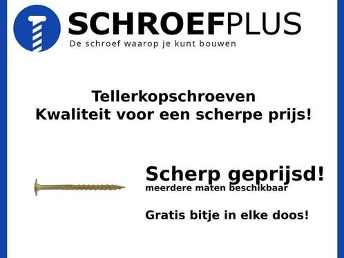 Tellerkopschroeven | Tellerkopschroef Vanaf € 8,29 per/200, Doe-het-zelf en Verbouw, IJzerwaren en Bevestigingsmiddelen, Schroeven