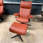 Stressless Aura - MAAT M - met hocker, Huis en Inrichting, Nieuw, Leer, Ophalen of Verzenden, Rood