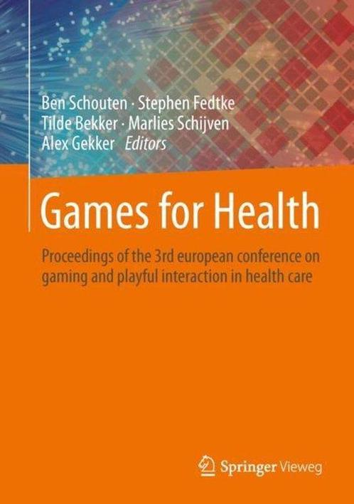 Games for Health, Boeken, Overige Boeken, Ophalen of Verzenden