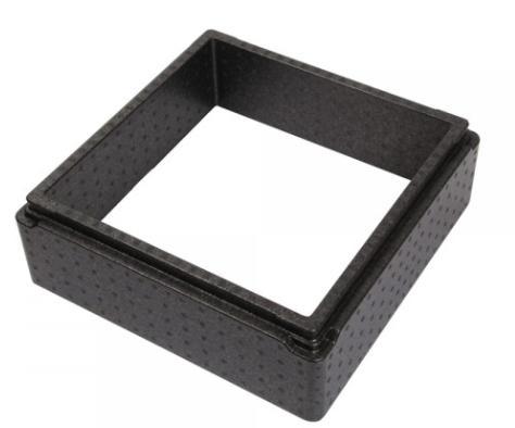 Thermo box | 1-laag | Zwart | 41x41x14cm Thermo Future Box, Zakelijke goederen, Horeca | Keukenapparatuur, Verzenden