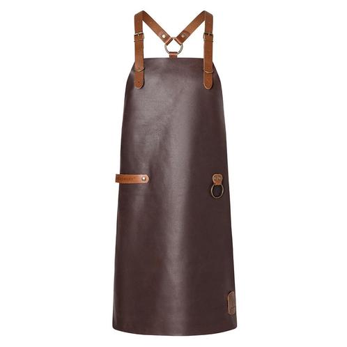 GGM Gastro | (6 Stuks) KARLOWSKY | Leren Slabbenschort |, Huis en Inrichting, Keuken | Textiel, Overige kleuren, Nieuw, Schort