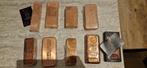 7746 grams .999 - Copper - Various refineries - Verzegeld, Postzegels en Munten, Edelmetalen en Baren