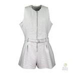 IRO • licht grijze jumpsuit Olessa • L (FR42), Kleding | Dames, Jumpsuits, Verzenden, Maat 42/44 (L), Nieuw, Grijs