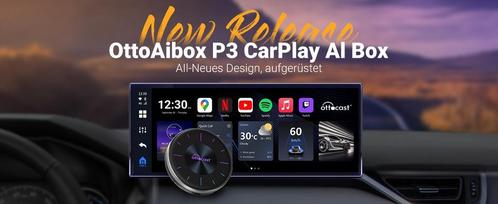OttoAibox P3 CarPlay AI-box, Auto diversen, Auto-accessoires, Nieuw