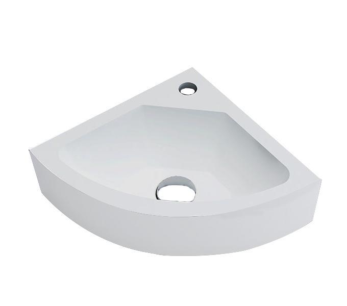 Sani Royal Solid Surface Fontein Corner 30x30x10, Doe-het-zelf en Verbouw, Sanitair