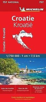 Wegenkaart - Landkaart 757 Kroatie Michelin, Nieuw, Verzenden