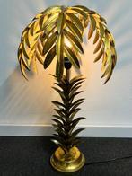 Tafellamp - Metaal - Palmboom lamp goud 73cm H