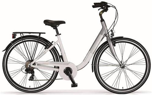 MBM Damesfiets Lage Instap 28 Inch People 7V Wit - 2e Kans, Fietsen en Brommers, Fietsen | Dames | Damesfietsen, Zo goed als nieuw