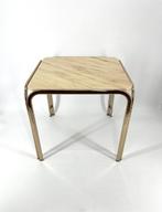 Salontafel - Aluminium, Marmer - Salontafel met een marmeren