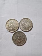 Frankrijk. 5 Francs 1960/1964 Semeuse (lot de 3 monnaies en