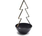 Metalen Frame Schaal Brush met kerstboom Ø15 cm, Ophalen of Verzenden, Nieuw