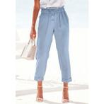 Lascana Paperbag-broek met sierknopen en elastische, Verzenden, Nieuw